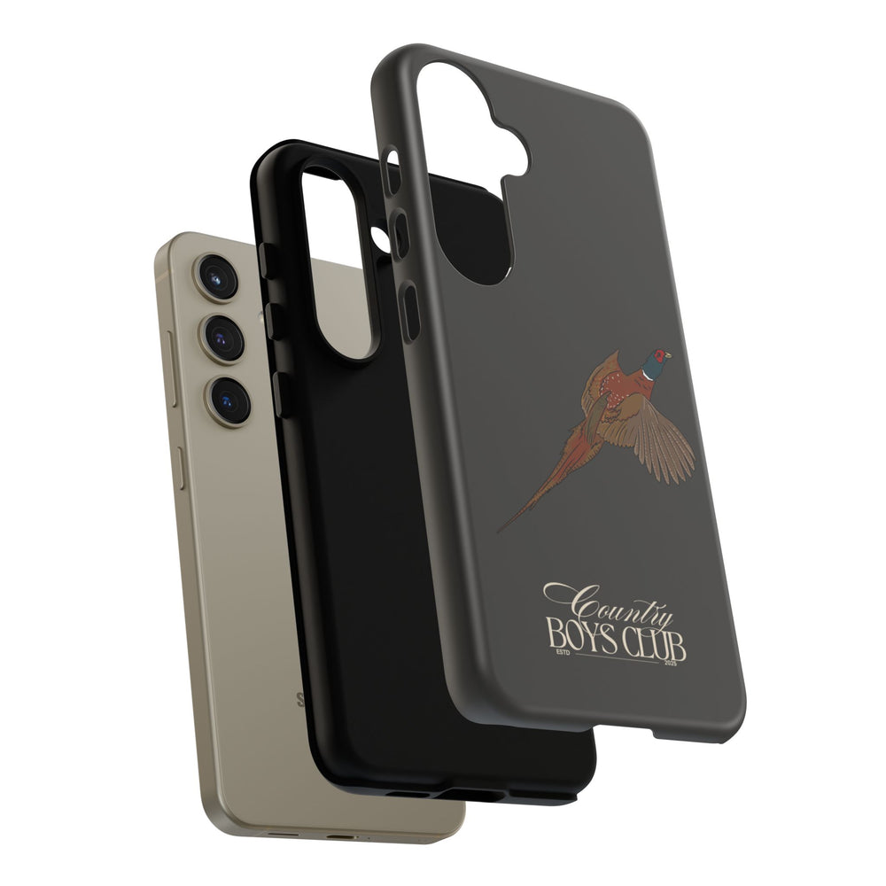 Charcoal 'Country Boys Club Pheasant' Case  | CGC x Country Cases
