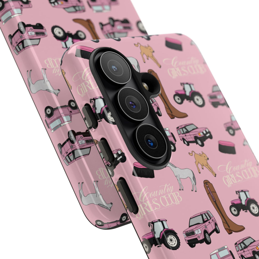 Pink Country Girls Club x Country Cases Android Phone Case