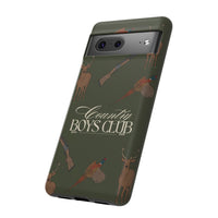 Forest Green Boys Love Guns Case  | CGC x Country Cases