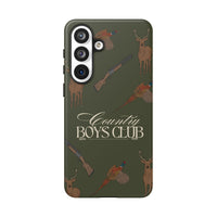 Forest Green Boys Love Guns Case  | CGC x Country Cases