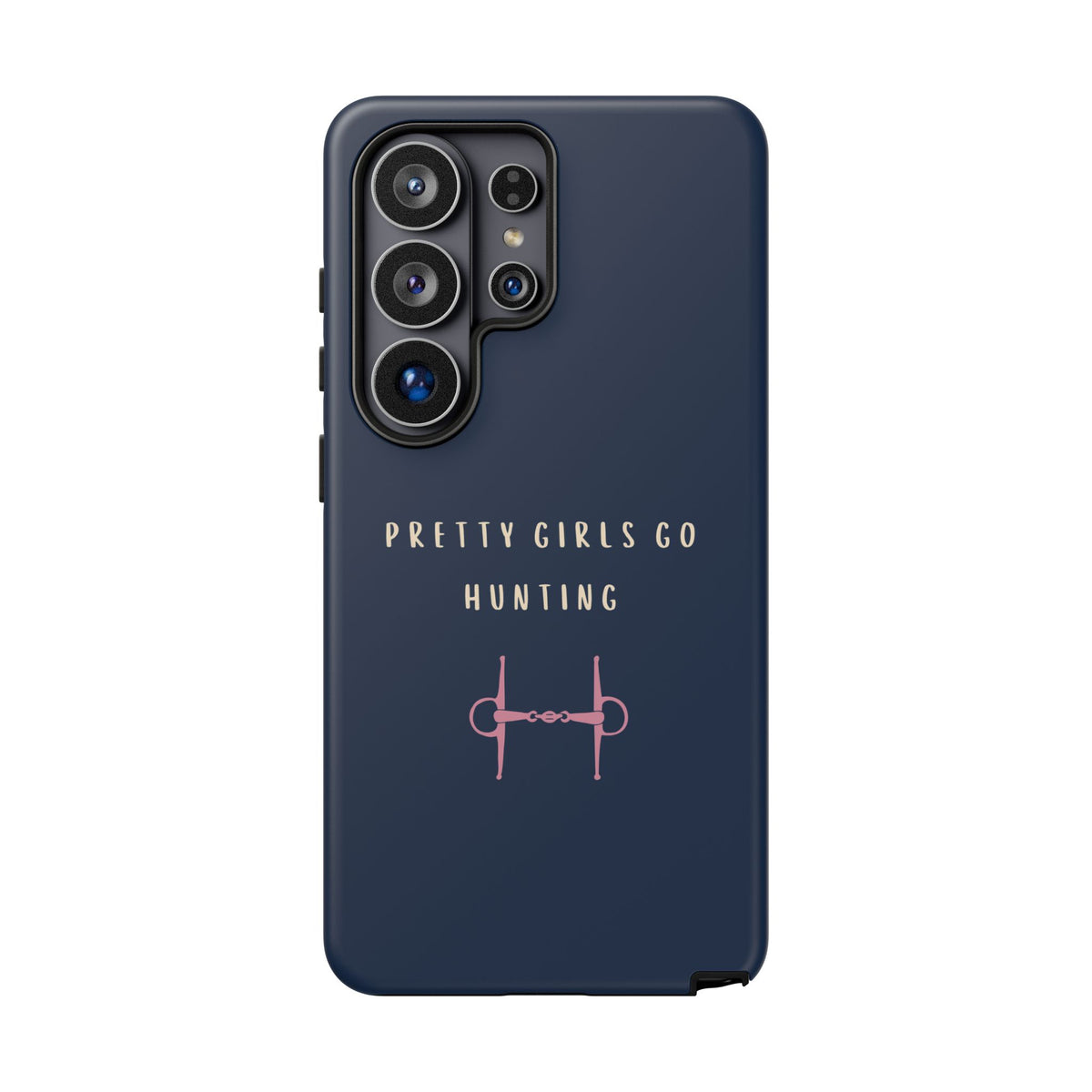 Navy & Pink 'Pretty Girls Go Hunting' (Snaffle)