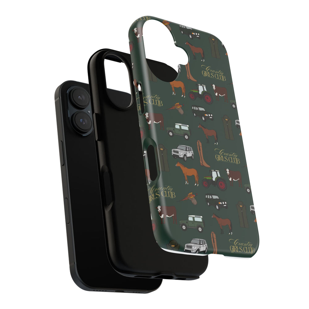 Green Country Girls Club x Country Cases iPhone Case