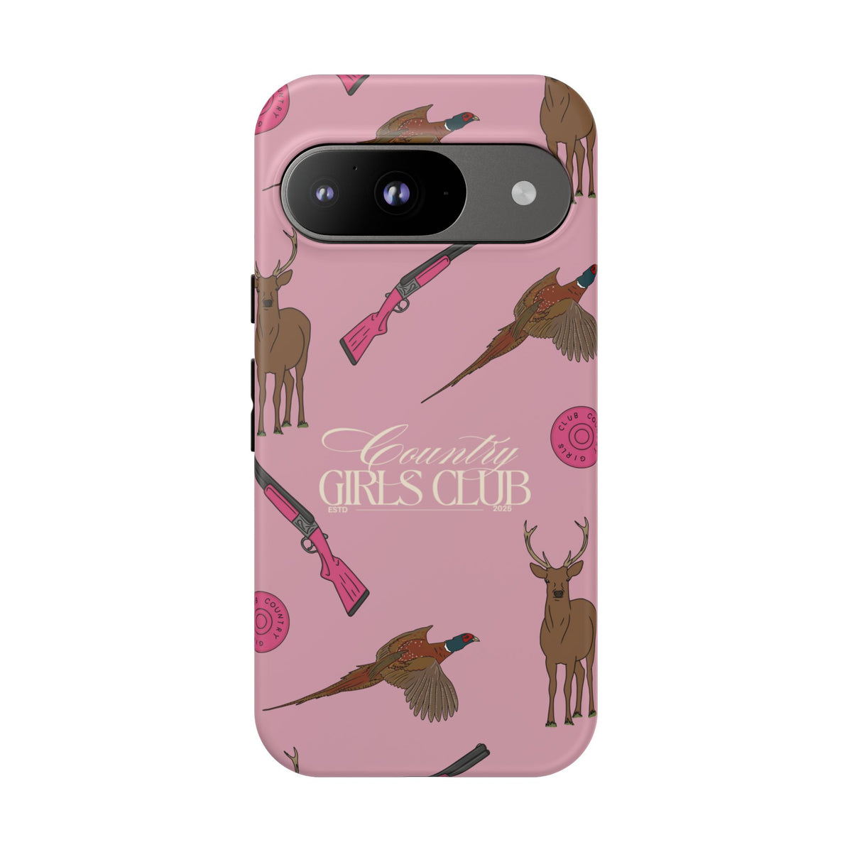 Dusty Pink Girls Love Guns Case  | CGC x Country Cases