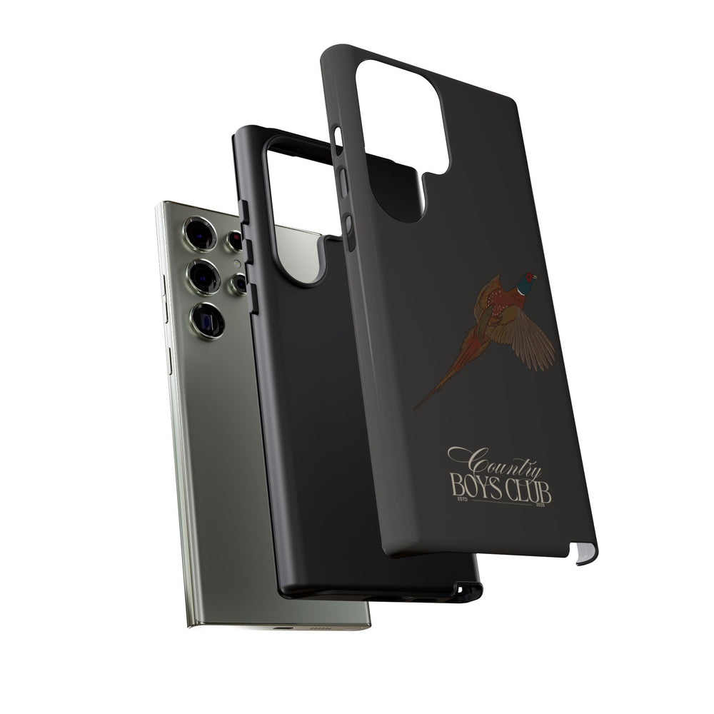 Charcoal 'Country Boys Club Pheasant' Case  | CGC x Country Cases