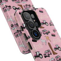 Pink Country Girls Club x Country Cases Android Phone Case