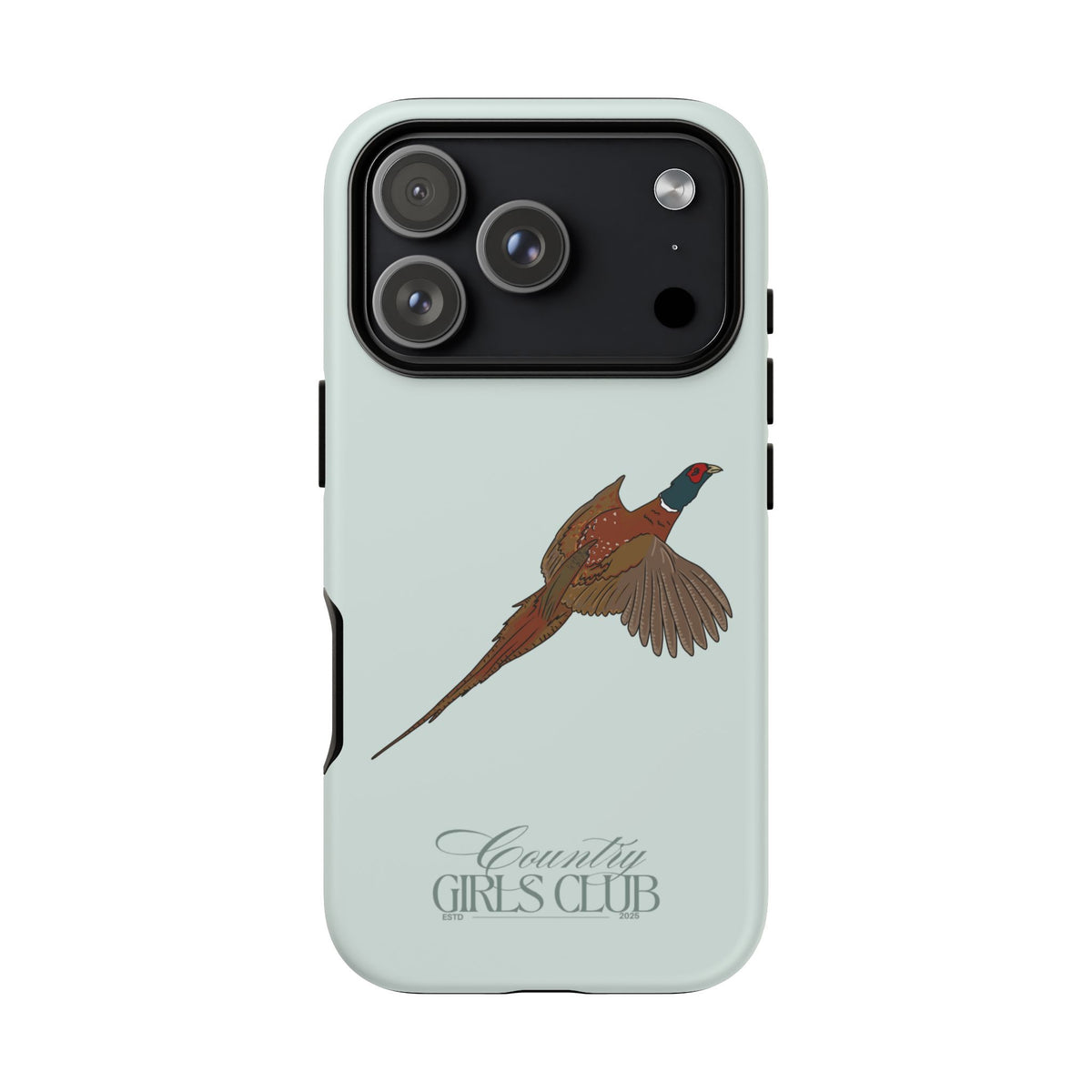Duck Egg Blue 'Girls Pheasant' Case  | CGC x Country Cases