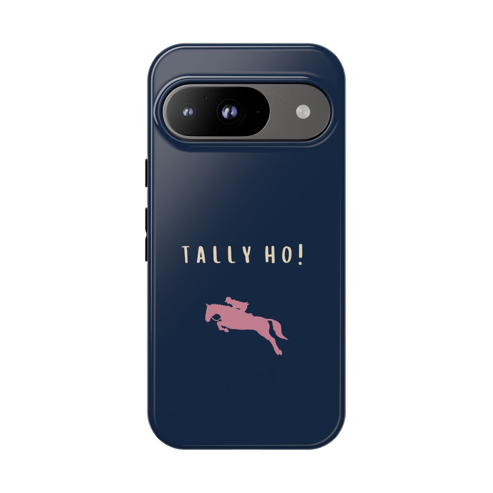 Navy & Pink 'Tally Ho!' (Horse)