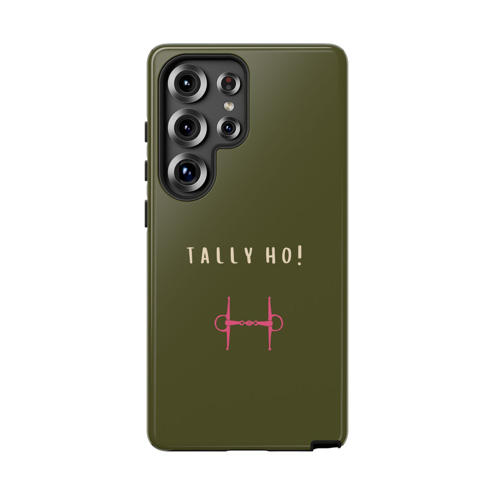 Green & Pink 'Tally Ho!' (Snaffle)