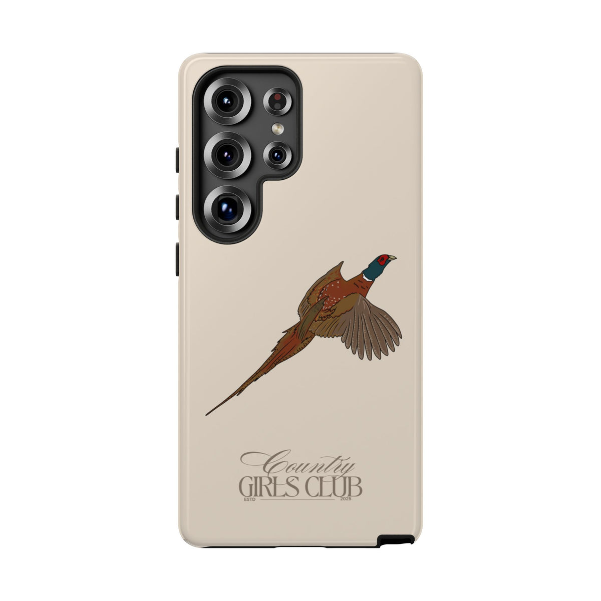 Beige 'Girls Pheasant' Case  | CGC x Country Cases