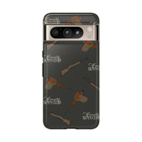 Charcoal 'Boys Pheasants & Shotguns' Case  | CBC x Country Cases
