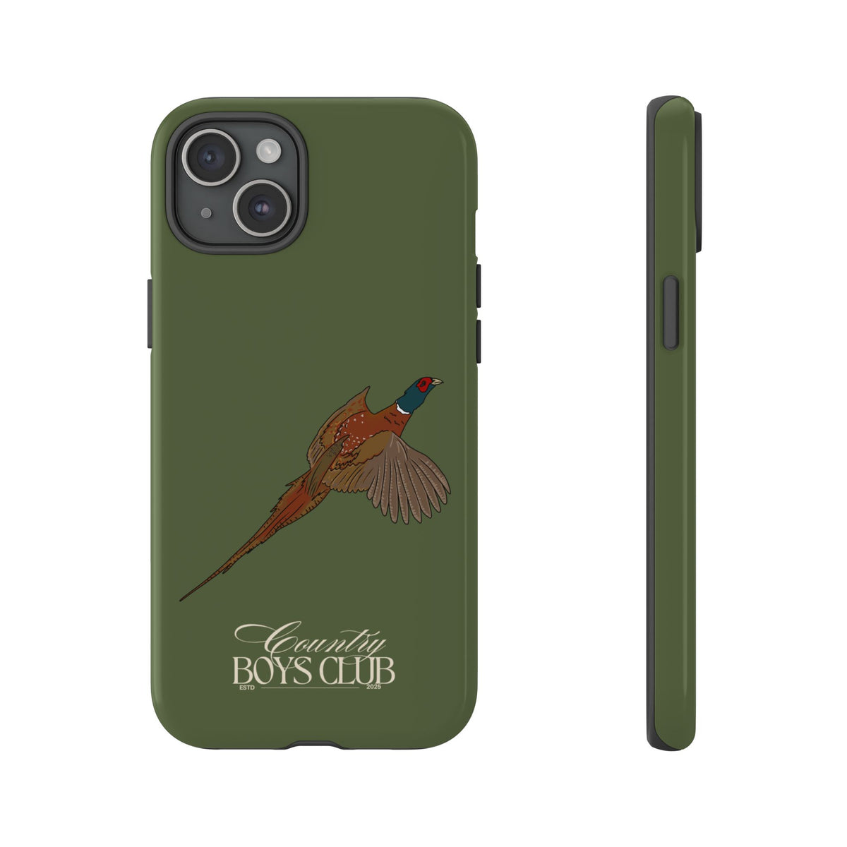 Green Country Boys Club Pheasant Case  | CGC x Country Cases