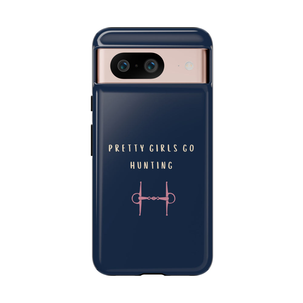 Navy & Pink 'Pretty Girls Go Hunting' (Snaffle)
