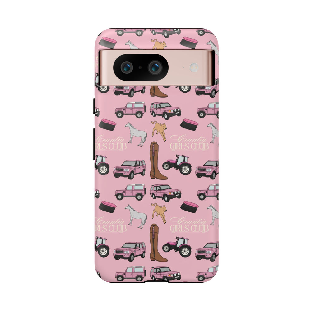 Pink Country Girls Club x Country Cases Android Phone Case