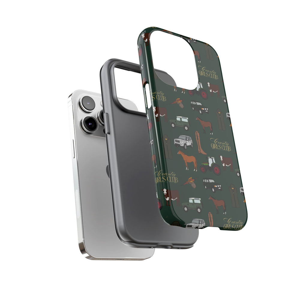 Green Country Girls Club x Country Cases iPhone Case