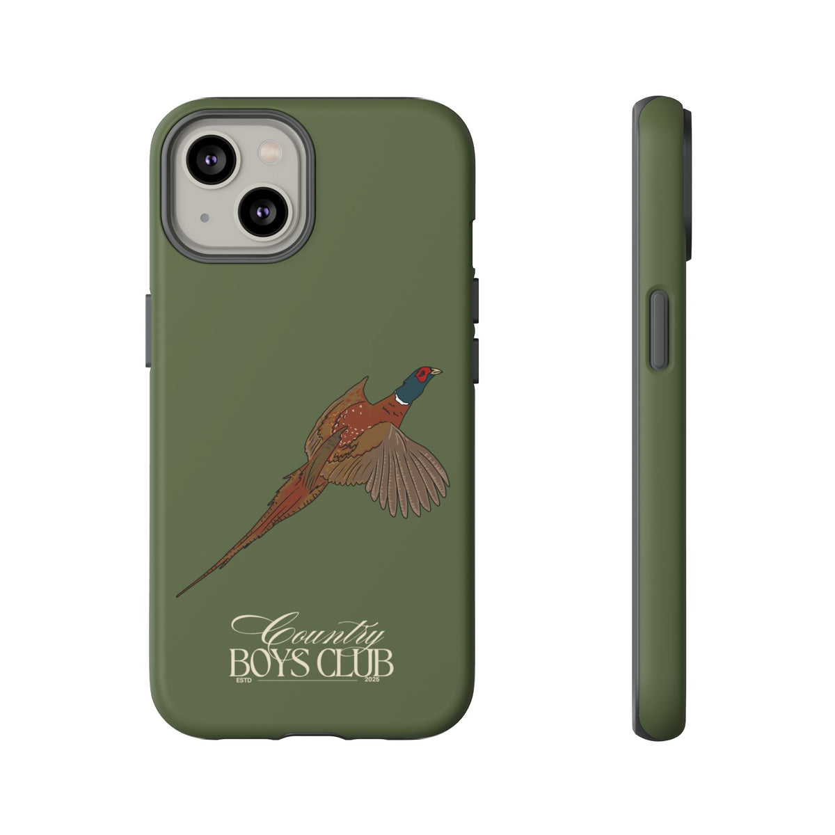 Green Country Boys Club Pheasant Case  | CGC x Country Cases