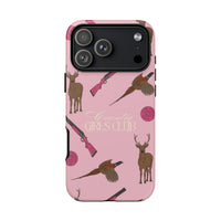 Pale Pink Girls Love Guns Case  | CGC x Country Cases