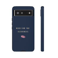 Navy & Pink 'Here for the Elevenses' Case