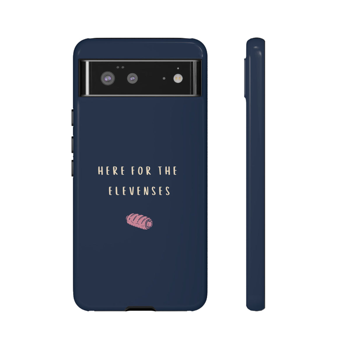 Navy & Pink 'Here for the Elevenses' Case