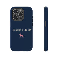 Navy & Pink 'Hounds Please' Case