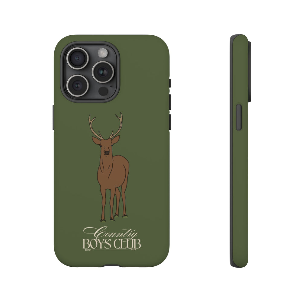 Green Country Boys Club Deer Stalking Case  | CGC x Country Cases