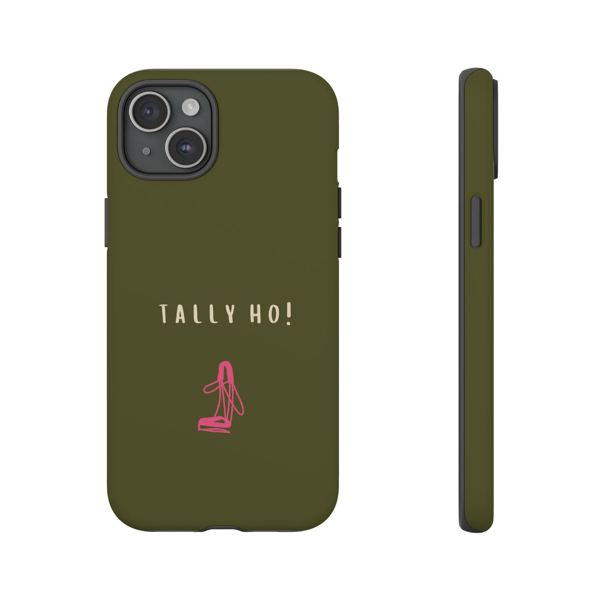 Green & Pink 'Tally Ho!' (Bridle)