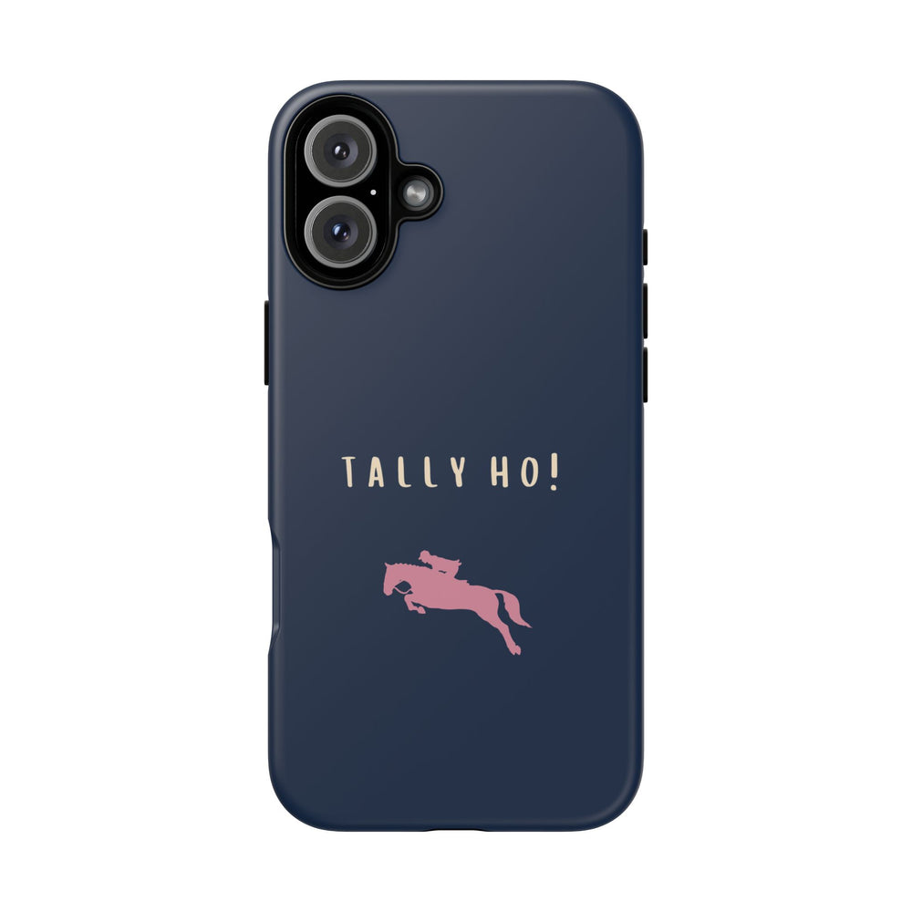 Navy & Pink 'Tally Ho!' (Horse)