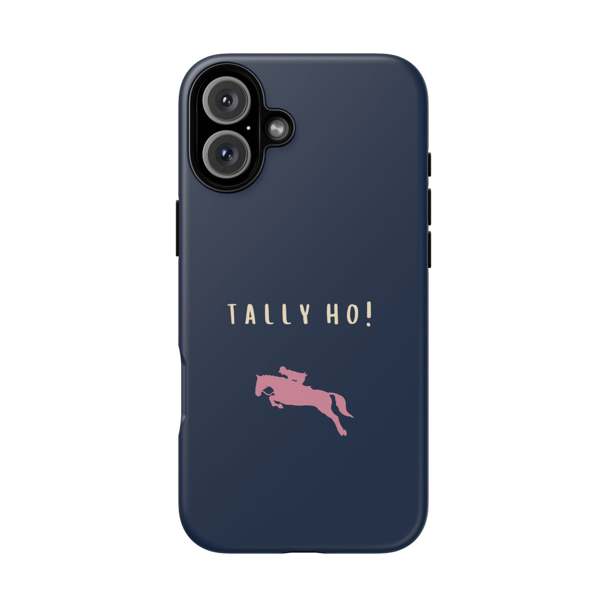 Navy & Pink 'Tally Ho!' (Horse)