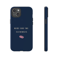 Navy & Pink 'Here for the Elevenses' Case