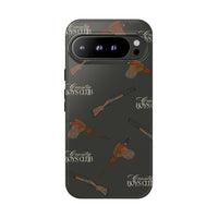 Charcoal 'Boys Pheasants & Shotguns' Case  | CBC x Country Cases