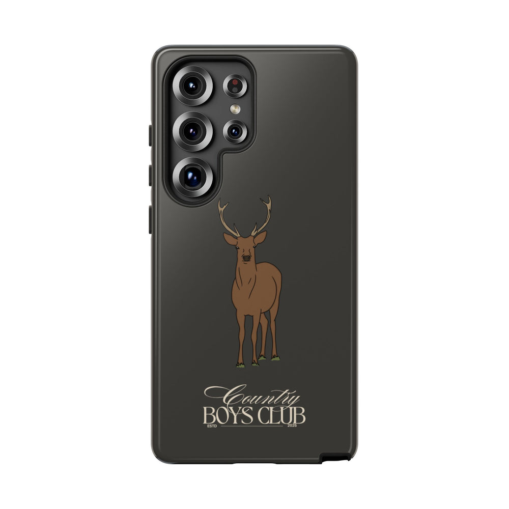 Charcoal 'Country Boys Club Stag' Case  | CGC x Country Cases