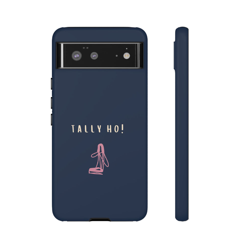 Navy & Pink 'Tally Ho!' (Bridle)