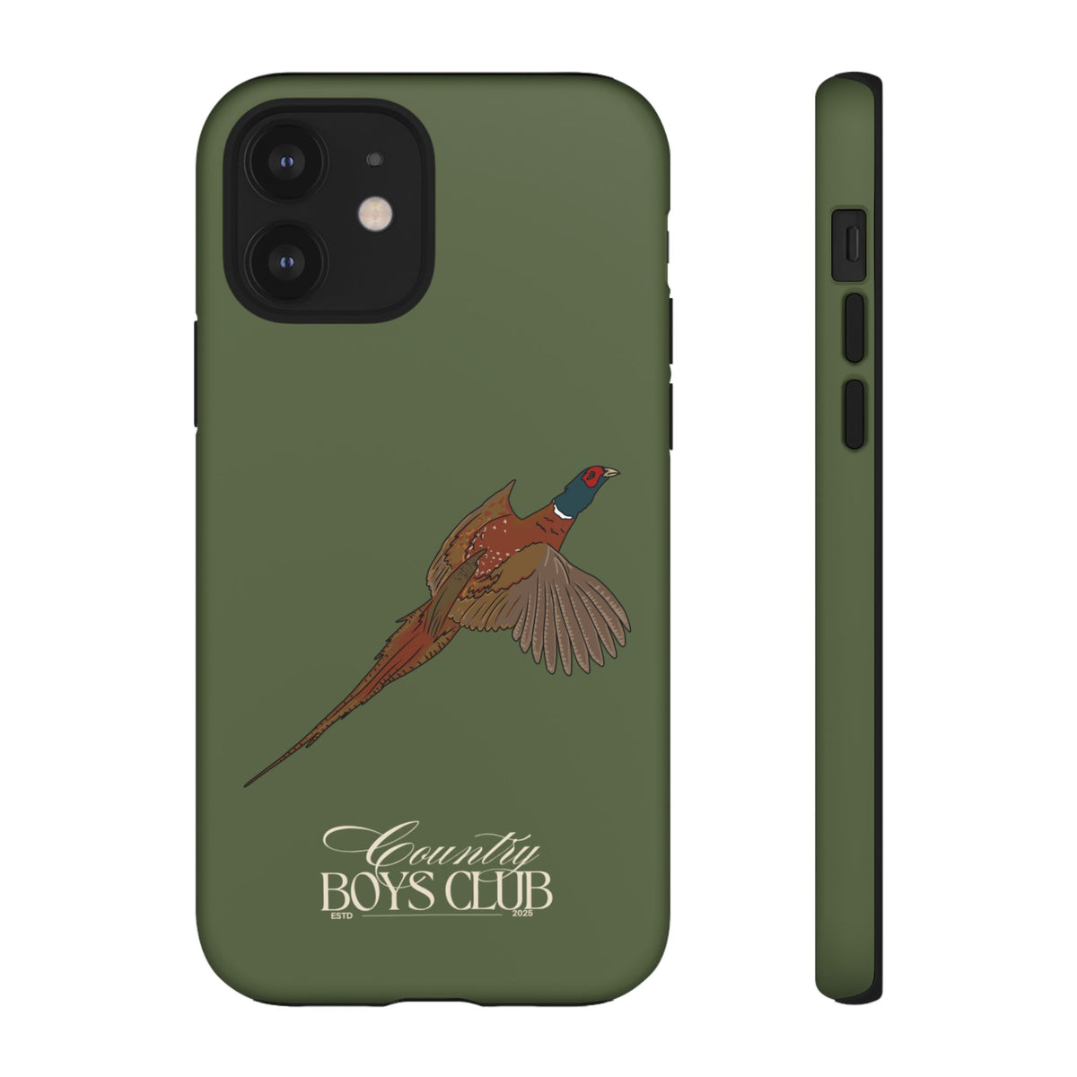 Green Country Boys Club Pheasant Case  | CGC x Country Cases