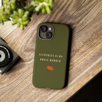 Green & Orange 'Elevenses Is My Angel Number' Case