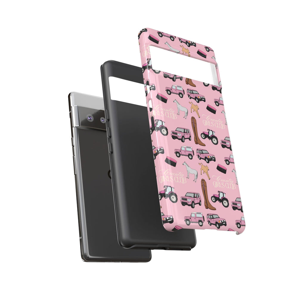 Pink Country Girls Club x Country Cases Android Phone Case