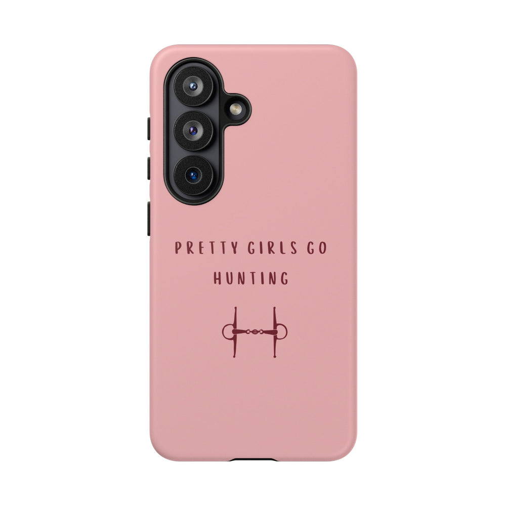 Pink & Burgundy 'Pretty Girls Go Hunting' (Snaffle)