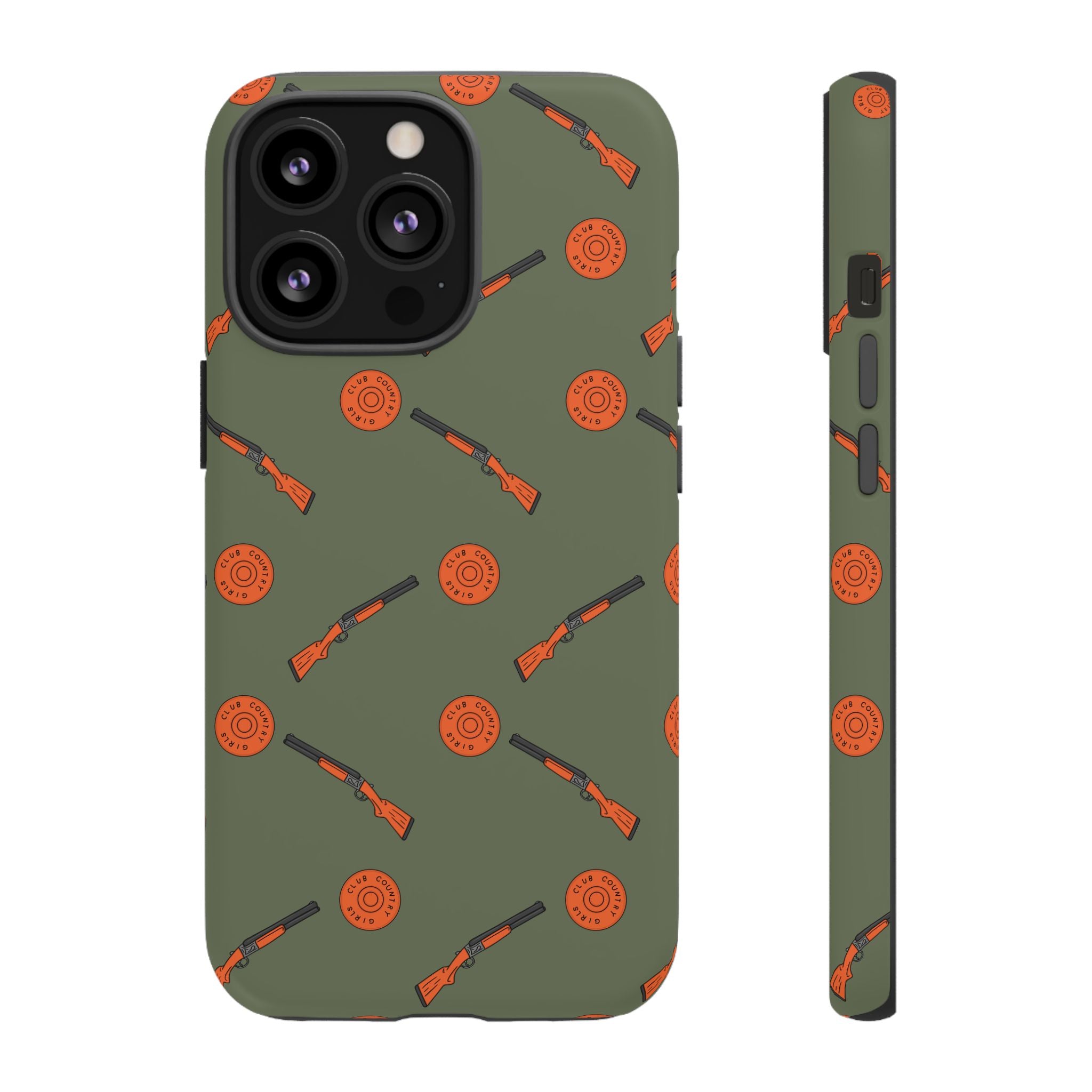 Green 'Shooting Season' iPhone Case  | CGC x Country Cases