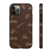Chestnut Brown 'Boys Pheasants & Shotguns' Case  | CBC x Country Cases