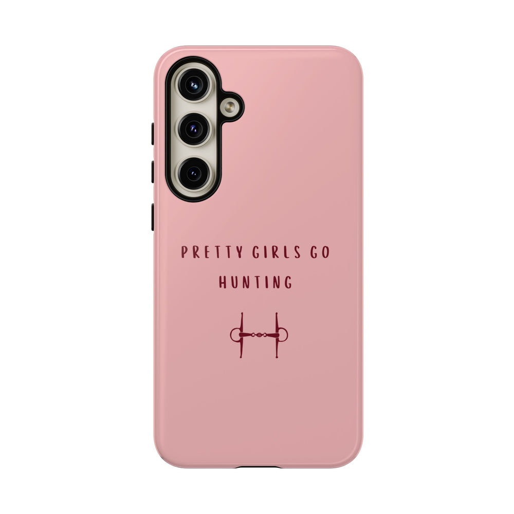 Pink & Burgundy 'Pretty Girls Go Hunting' (Snaffle)