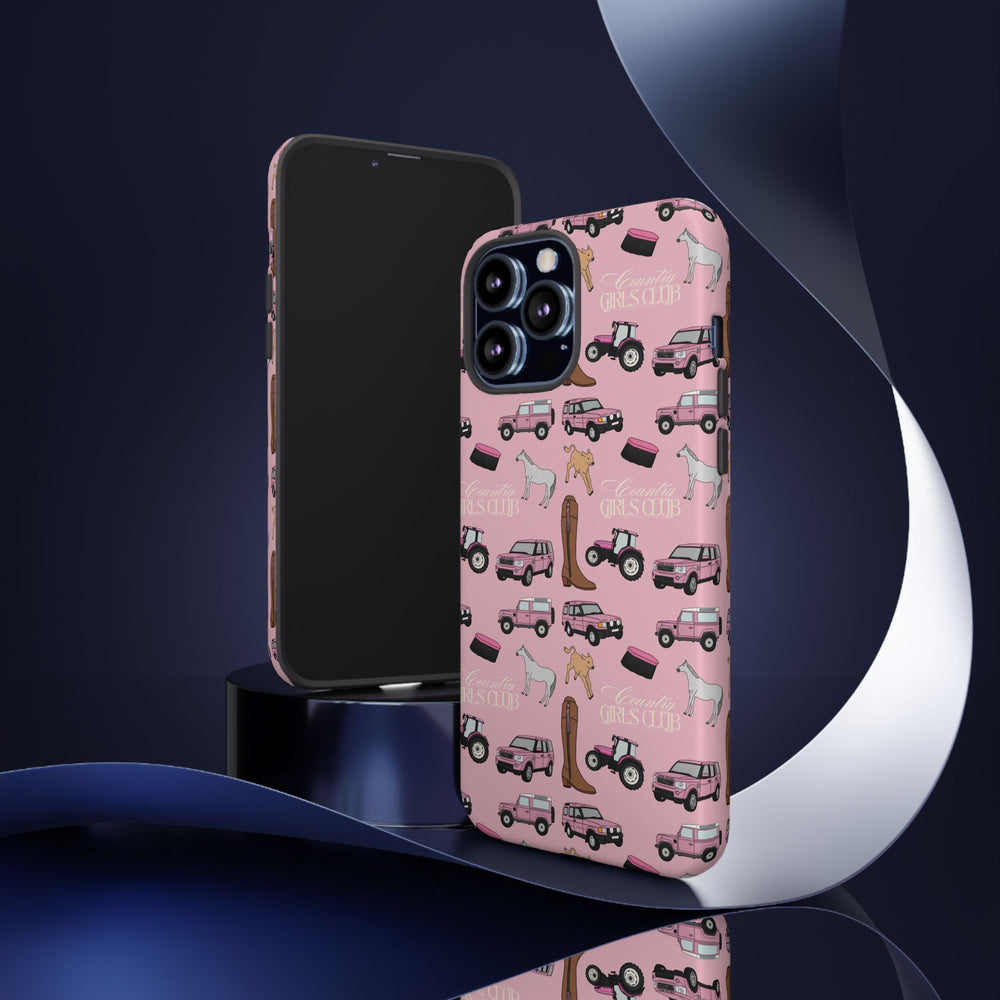 Pink Country Girls Club x Country Cases iPhone Case