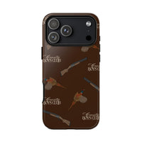 Chestnut Brown 'Boys Pheasants & Shotguns' Case  | CBC x Country Cases