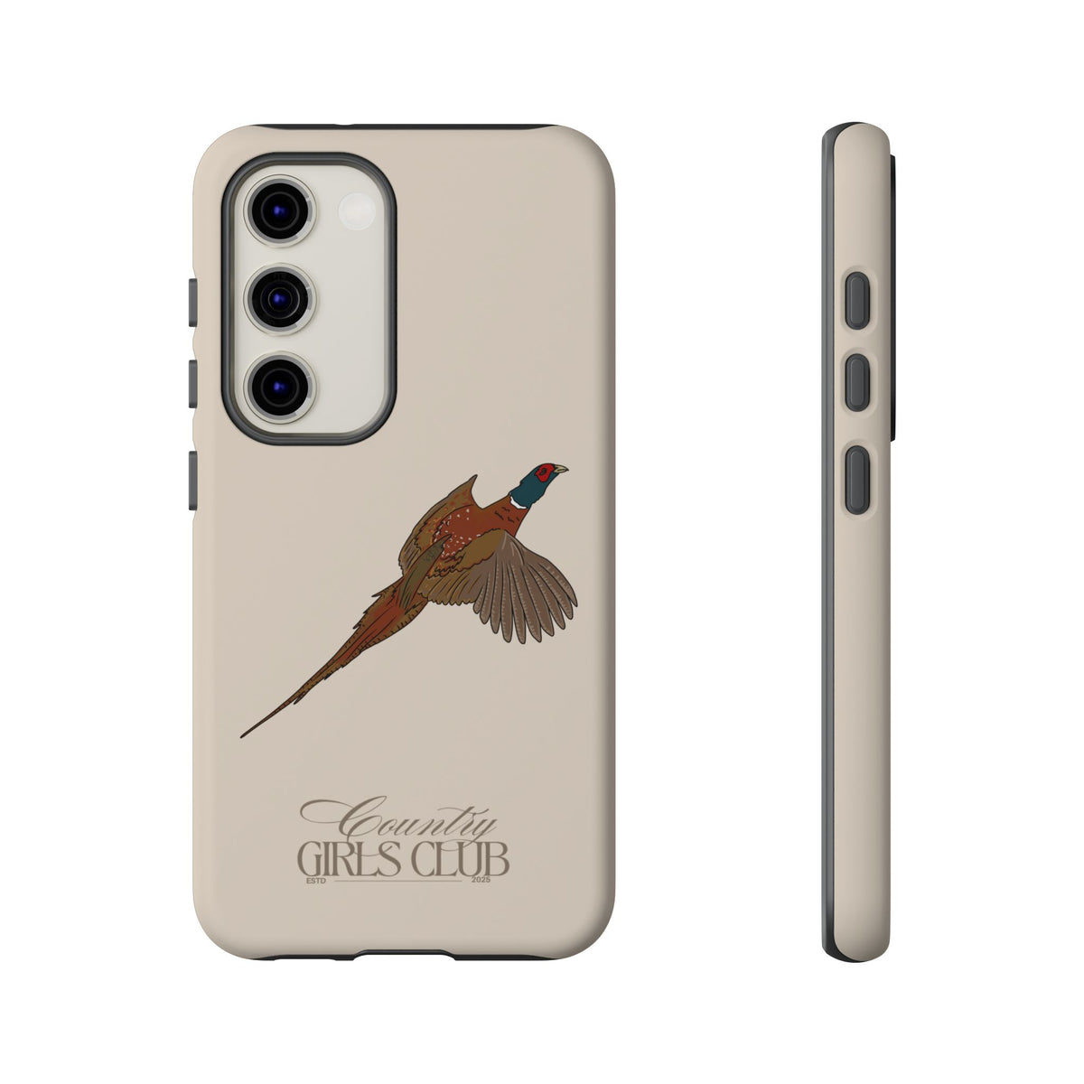 Beige 'Girls Pheasant' Case  | CGC x Country Cases