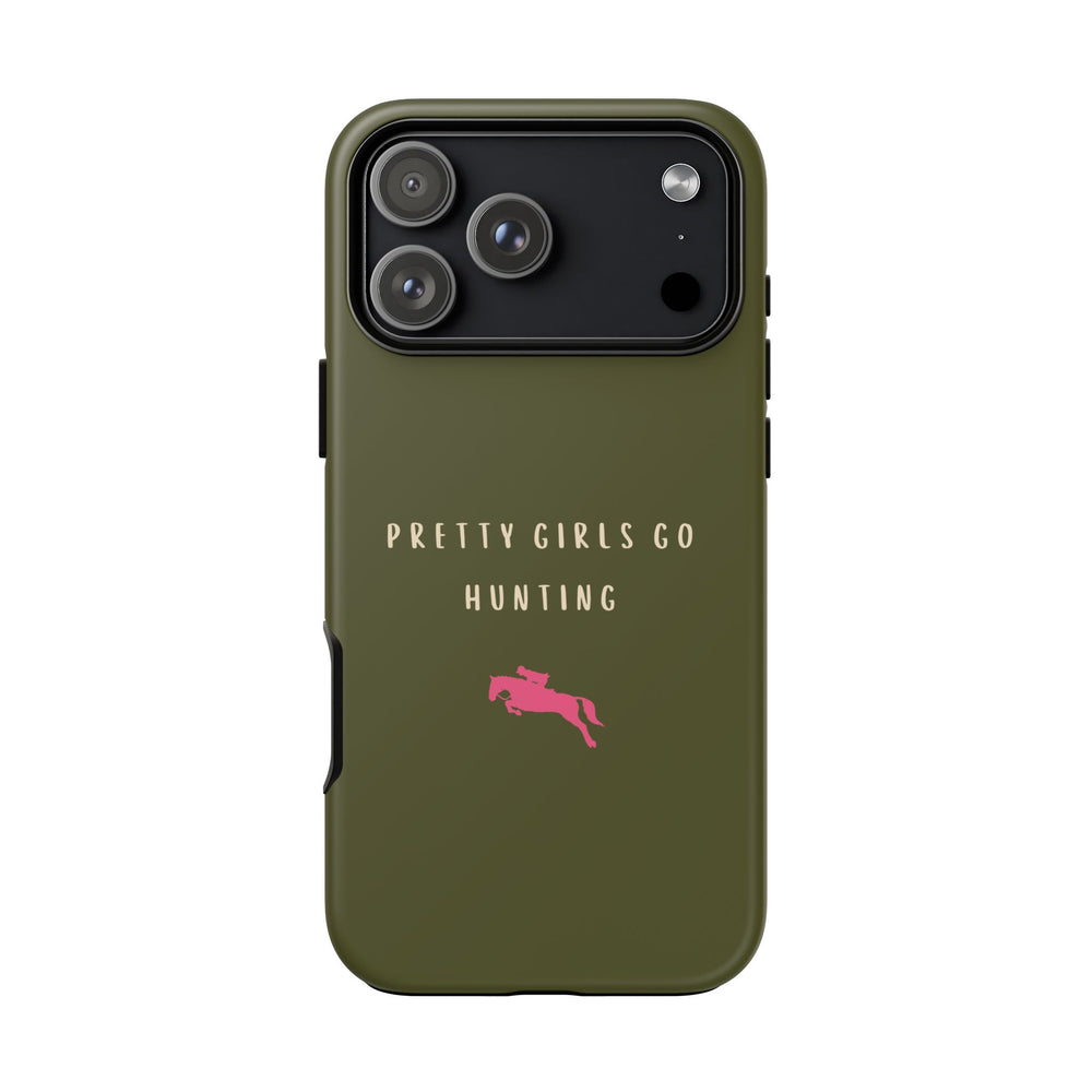 Green & Pink 'Pretty Girls Go Hunting' (Horse)