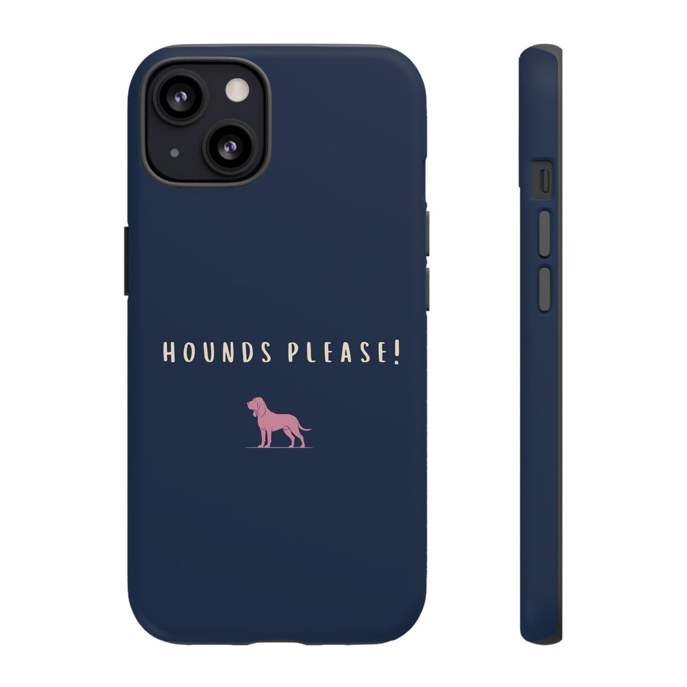Navy & Pink 'Hounds Please' Case