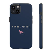 Navy & Pink 'Hounds Please' Case