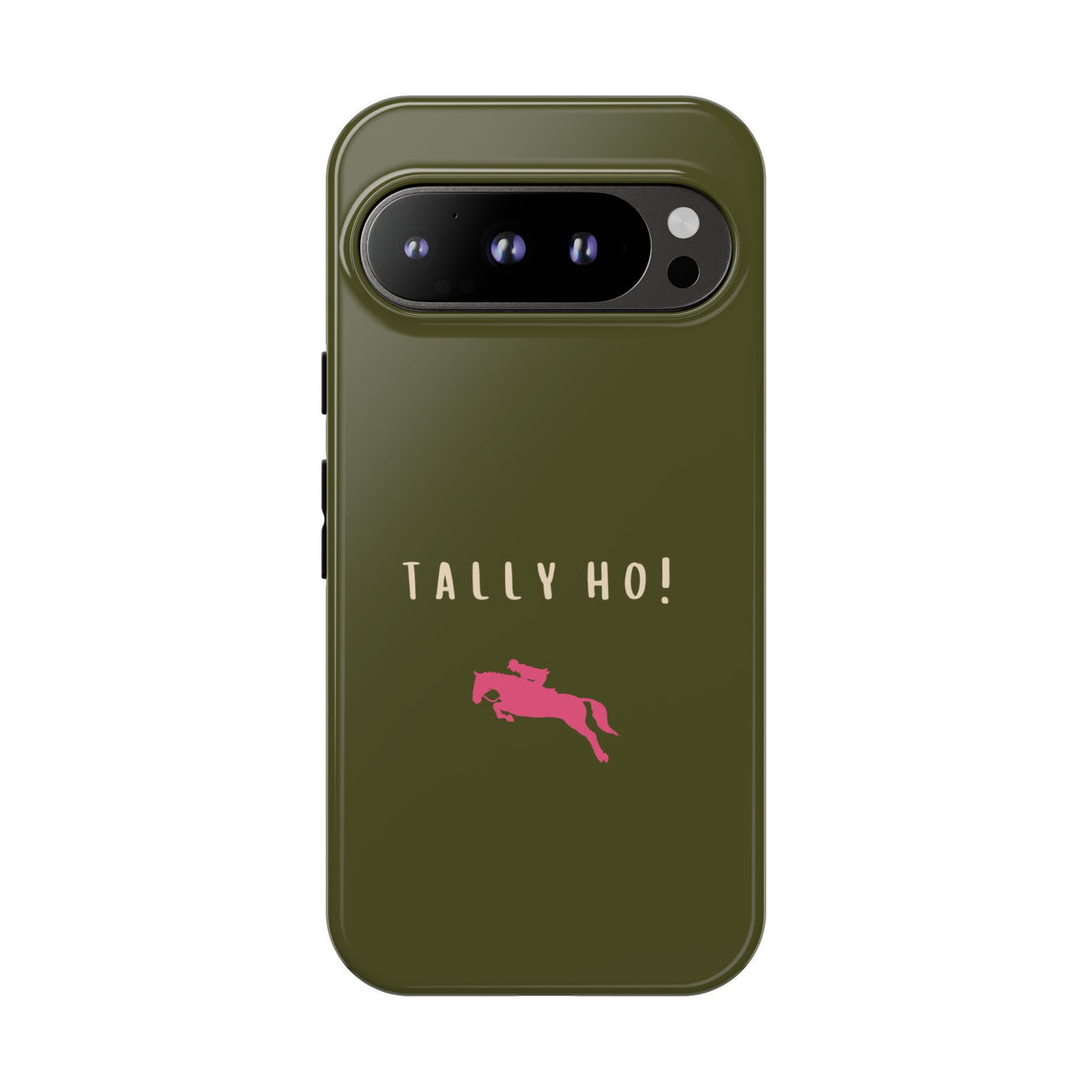 Green & Pink 'Tally Ho!' (Horse)