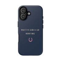 Copy of Navy & Pink 'Pretty Girls Go Hunting' (Horse Shoe)