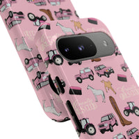 Pink Country Girls Club x Country Cases Android Phone Case