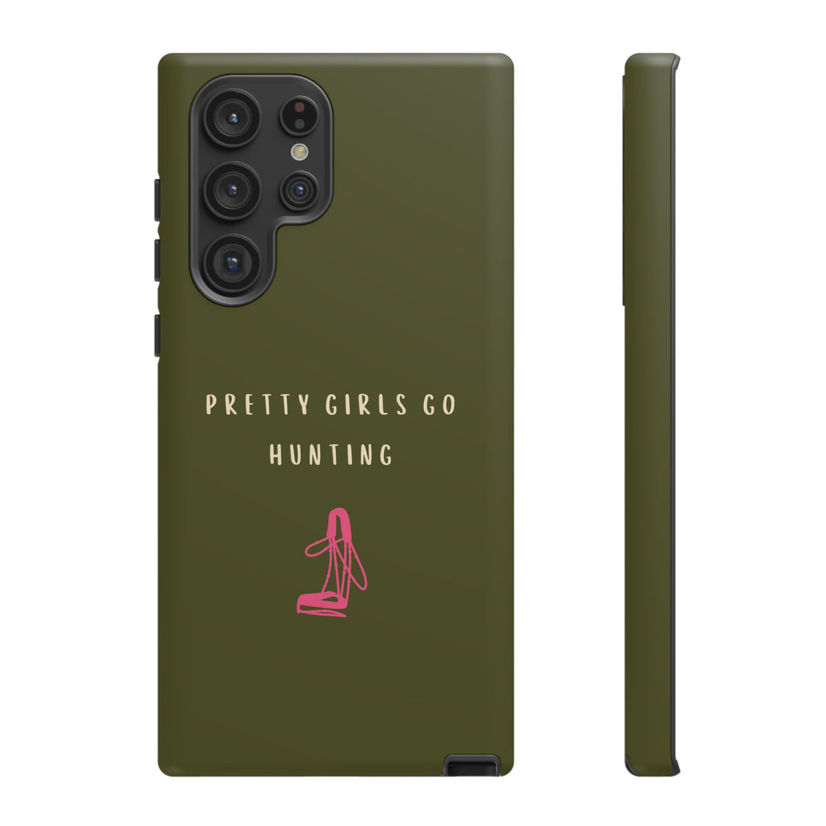 Green & Pink 'Pretty Girls Go Hunting' (Bridle)