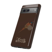Chestnut Brown 'Country Boys Club Pheasant' Case  | CBC x Country Cases