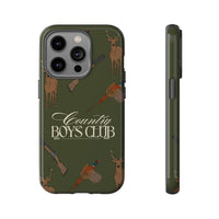 Forest Green Boys Love Guns Case  | CGC x Country Cases